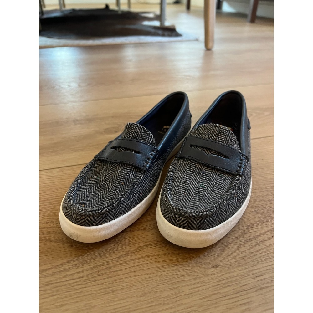 Cole Haan Herringbone Loafers Women's Slip On Casual Shoes